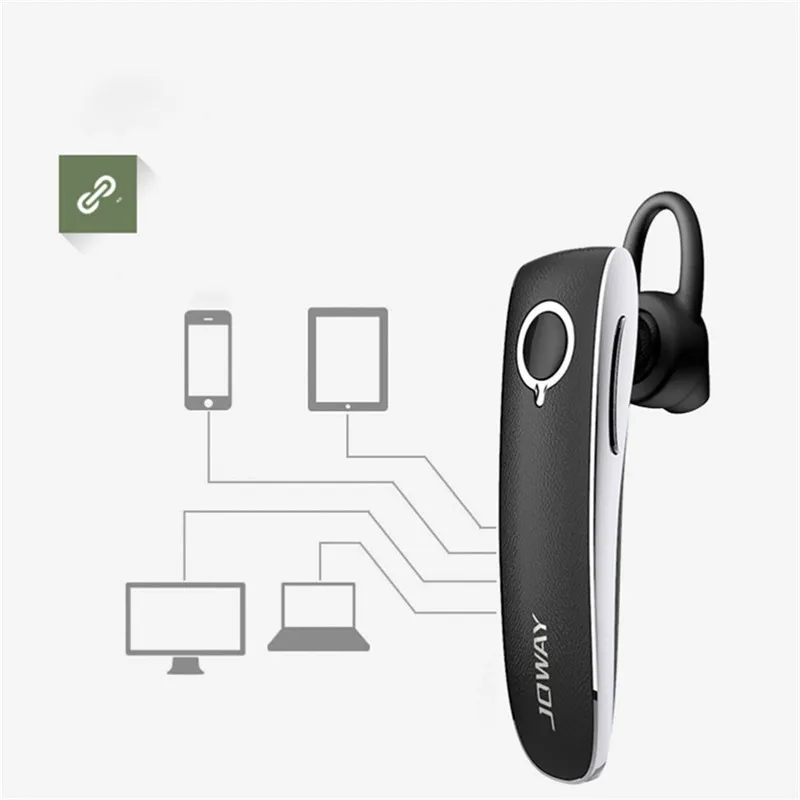 Беспроводная стерео Bluetooth гарнитура Joway H05 кожаные наушники в деловом стиле с