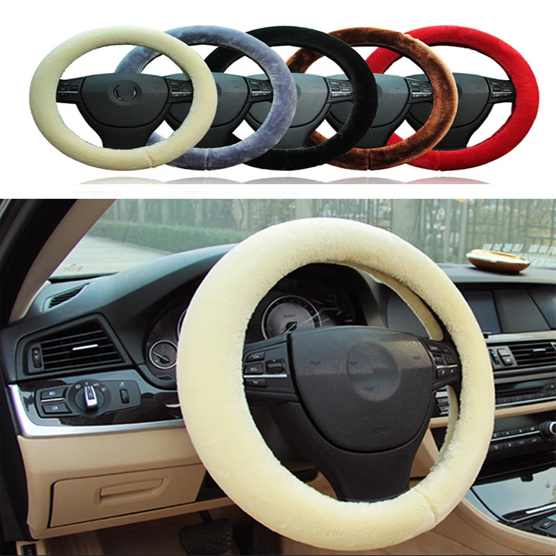 

38CM Car Accessories Steering Wheel Hubs Cover For Volkswagen VW Passat B6 B5 B7 B8 Golf 4 5 7 6 Polo Opel Astra J H Insignia