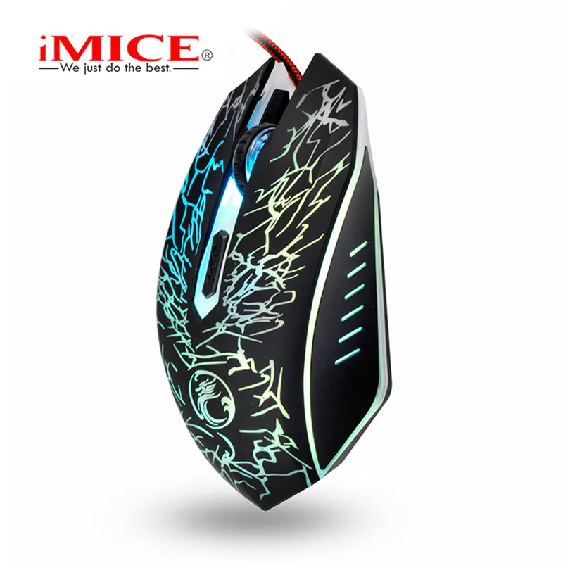 IMICE X5 светодиодсветодиодный оптическая 6 кнопок Φ 2400 DPI игровая компьютерная мышь