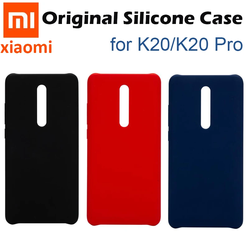 100% Оригинальный чехол Xiaomi Redmi K20 Pro мягкий силиконовый защитный оригинальная
