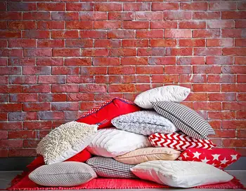 

Children Photo Backdrop photography background photo studio pictures prop Red Bricks and Pillow XT-7297