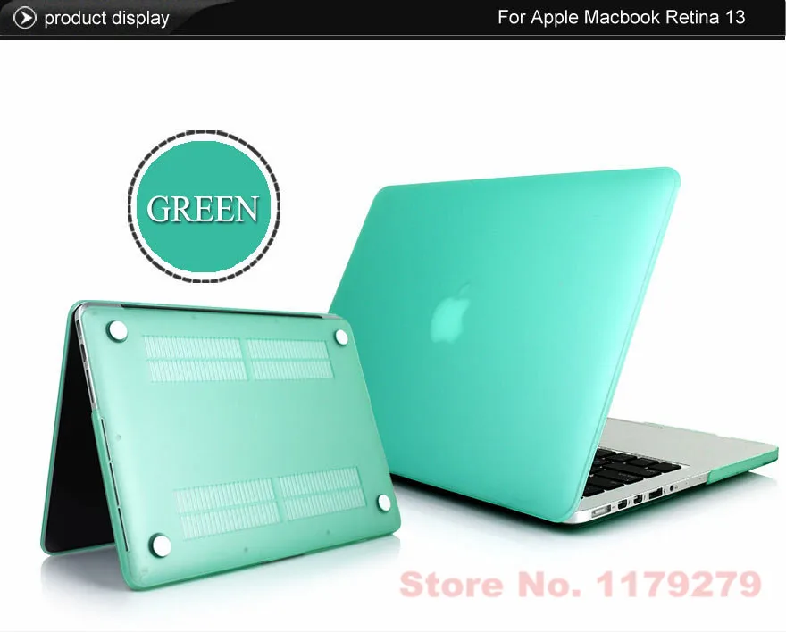 green Для Apple Macbook Pro retina 13,3 15,4 с retina disply 13 15 A1502 A1398 прозрачный чехол 15 дюймов - Цвет: green