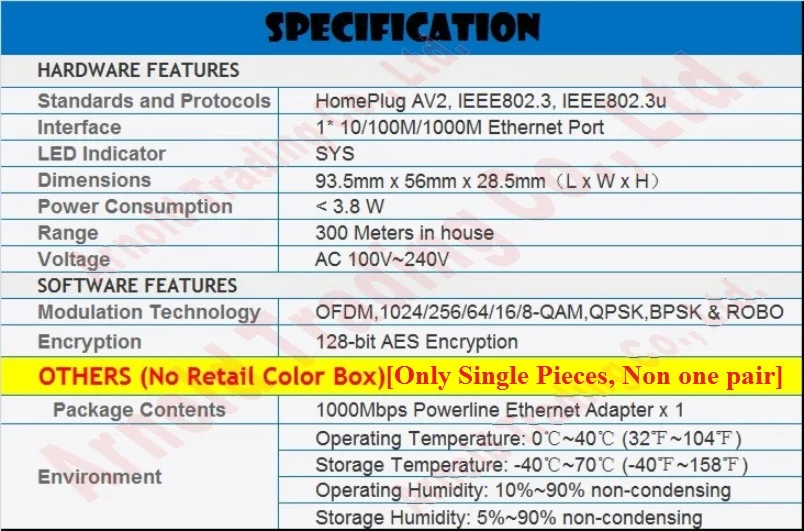 TL-PA1000-f2 - single