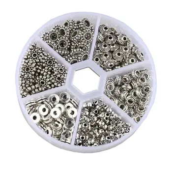 

Zinc alloy environmental protection bead positioning beads DIY accessories 300 / box 6 box combination