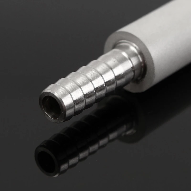JX-LCLYL 0.5 Micron Homebrew Oxygenation Diffusion Stone Steel Beer Carbonation Aeration