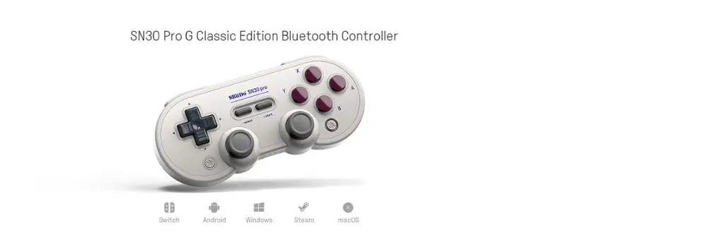 8Bitdo SN30 Pro SN/G Классический Bluetooth беспроводной контроллер гул вибрации движения управления геймпад джойстик для пульта - Цвет: G Classic Edition