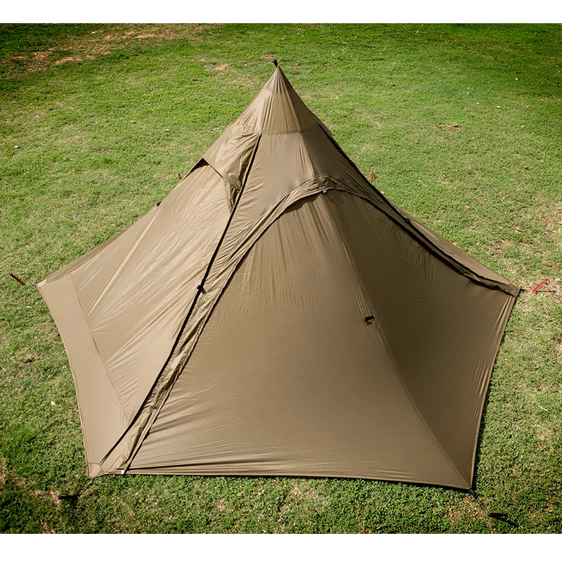 Onetigris ao ar Ultraleve para Aventureiros Barraca de Acampamento Livre Barraca Dupla Caminhadas Pessoas Leve 20d Silicone-revestido Náilon 2 4 Esporte e Lazer