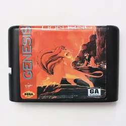 Король Лев 16 бит MD карточная игра для sega Mega Drive для Genesis