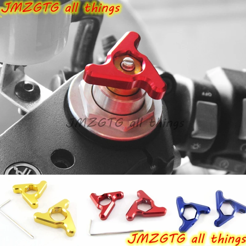 

CNC Front Fork Preload Adjusters For YAMAHA R6 1999-2007 FZ1 2005 MT-01 TDM900