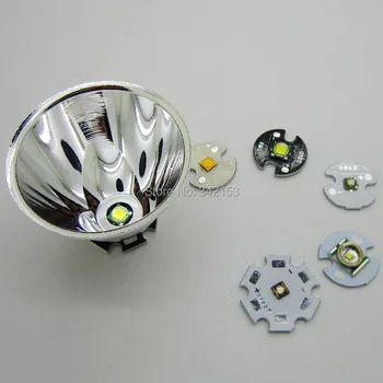 

Free Shipping 41MM Diameter Aluminum Lamp Cover Base CREE XRE Q5 / XML / XML2 T6 Flashlight Reflector Cup