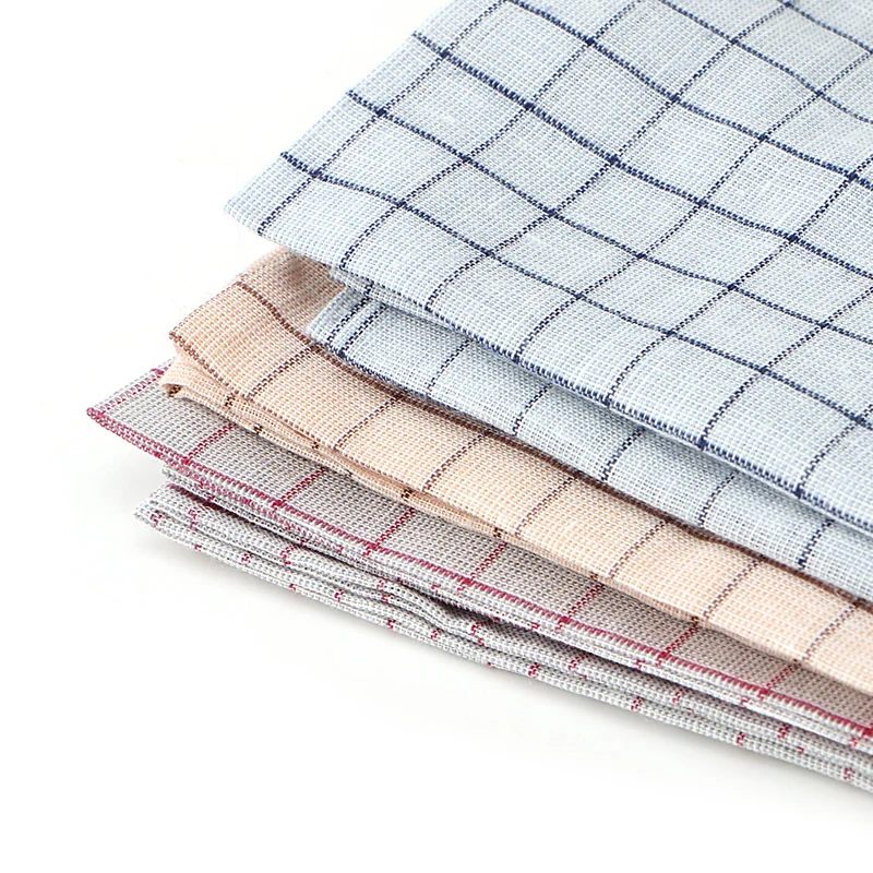 15pcs Mens HANDKERCHIEFS 100% Cotton Pocket Square Hanky Handkerchief 40x40cm 2017 New