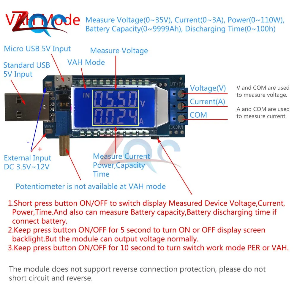 DC-DC 5 В до 3,5 В/9 В/12 В lcd USB повышающий понижающий модуль питания Регулируемый повышающий понижающий преобразователь доска из постоянного тока 1,2 В-24 В