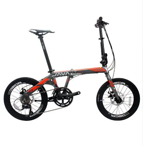 Складной Алюминий сплав велосипед 20 дюймов 18 Скорость двойной дисковые тормоза взрослых городской высокое качество велосипед унисекс