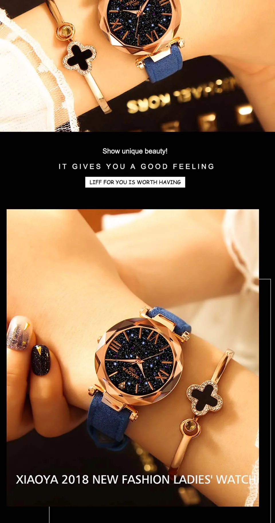 2018 Starry Sky Watch Women Minimalist Top Brand Luxury Wrist Watch For Ladies Female Clock Damski Montre Femme Relogio Feminino (13)