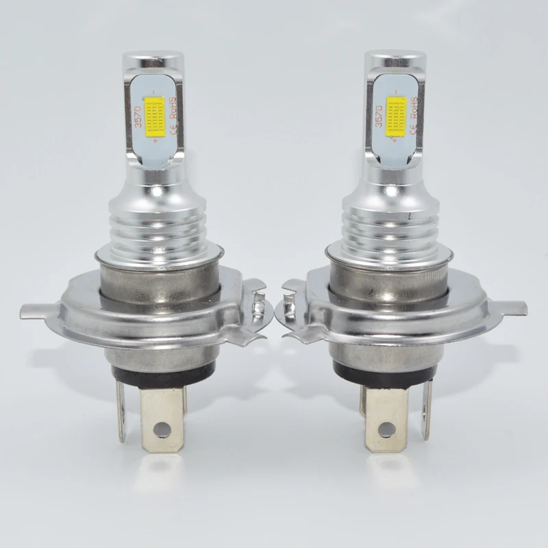 H4 led Car headlight 72W super bright CANBUS White 6000K 3000lm LED Car