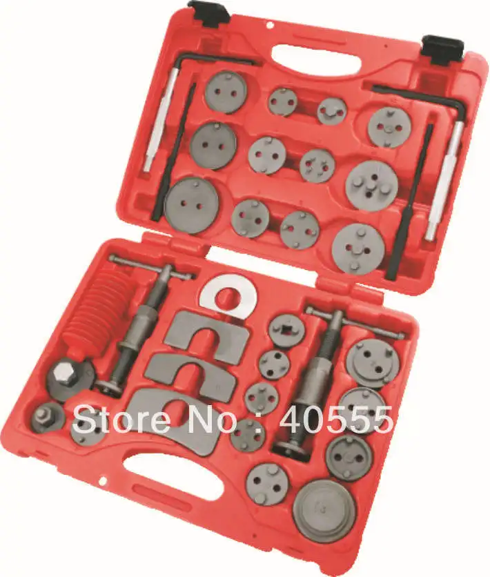 

2017 NEW Universal 35pc Disc Brake Caliper Piston Rewind Tool Kit Set Auto Wind Back Car Tools WT04B4005