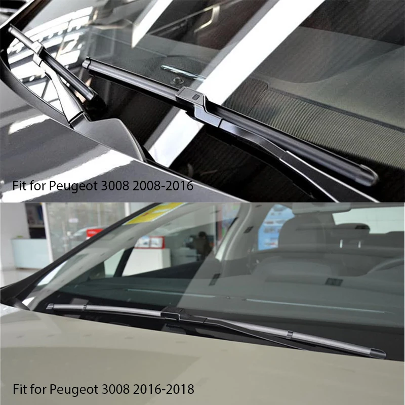 BOOMBLOCK для peugeot 3008 MK1 MK2-2008 лобовое стекло автомобиля резиновая щетка-стеклоочиститель Arm Комплект дождя аксессуары для кистей
