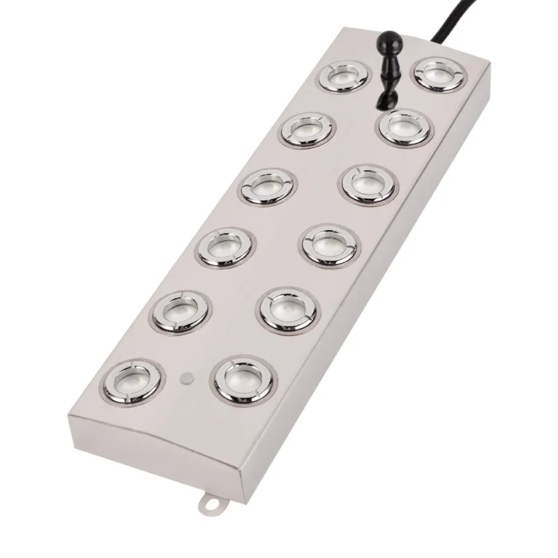 Inoxidável sem Fonte de Alimentação Cabeça Umidificador Elétrico Ultra Sônica Industrial Névoa Fabricante Fogger Aço Dc48v 12