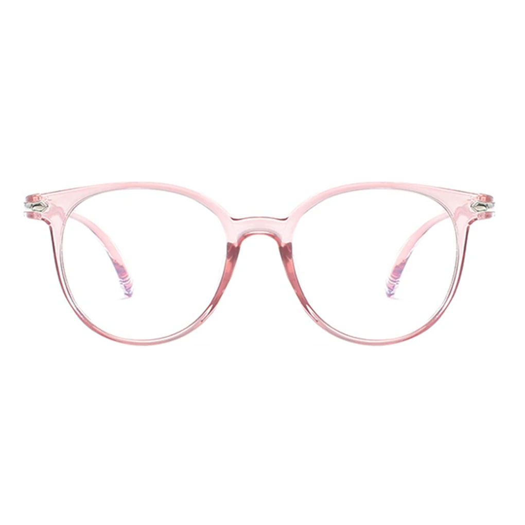 Женские очки, оправа, анти-синий светильник, оправа для очков, винтажные круглые прозрачные линзы, очки, оптическая оправа для очков