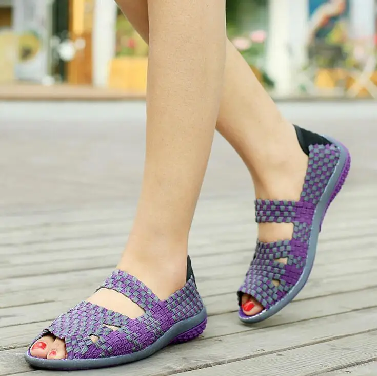 Женские плетеные сандалии на плоской подошве разные цвета|women flat sandals|flat sandalssandals