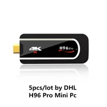 5pcs lot H96 Pro Mini PC Android 7 1 2GB 16GB Amlogic S912 font b Octa