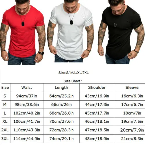 Лидер продаж Для мужчин однотонные с круглым вырезом короткий рукав Slim Fit футболки топы летние повседневные Повседневная Удобная хлопковая куртка Костюмы S-XXXL