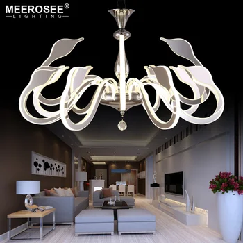 

Modern Swan LED Chandelier Lighting Suspension Hanging Lamp Chandeliers For Living Room led lights Indoor decoration Luminaire