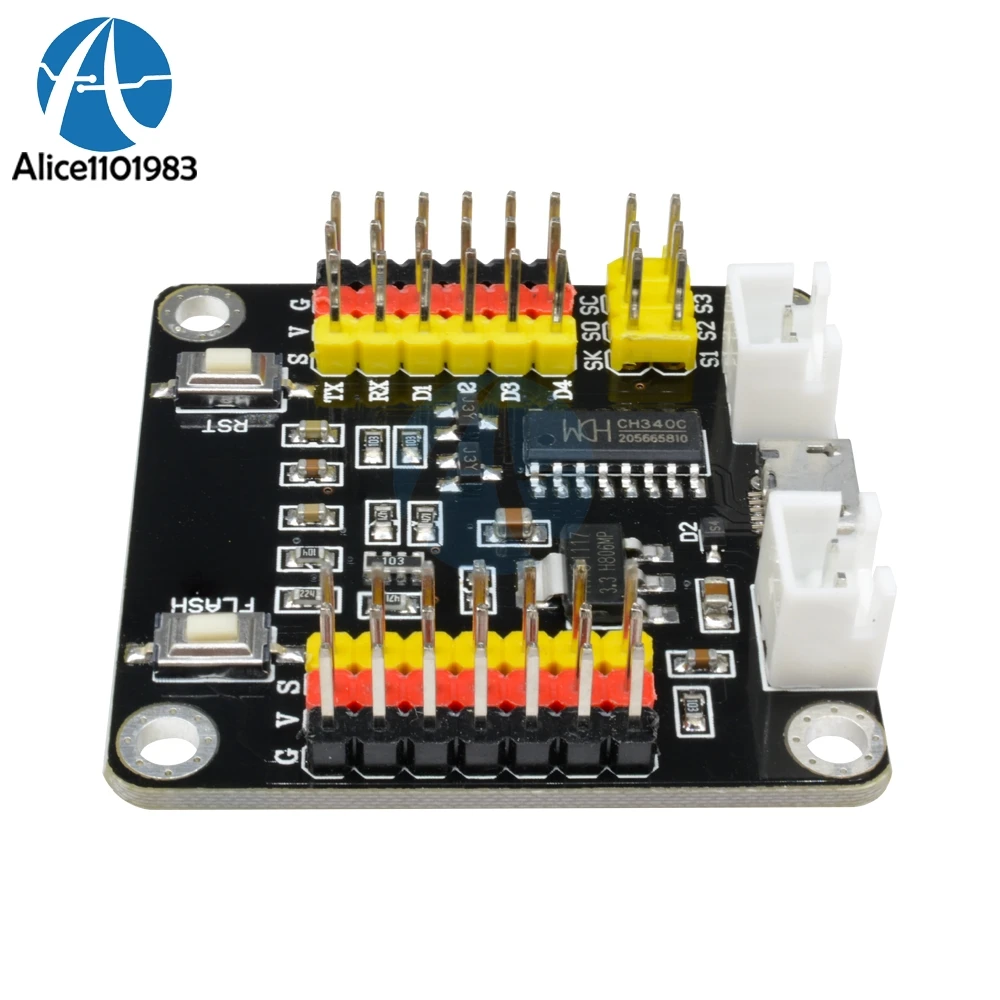 ESP8266 ESP 12 ESP12 12E CH340 CH340G беспроводной Wifi макетная плата MCU UART SPI антенна для Arduino NodeMCU