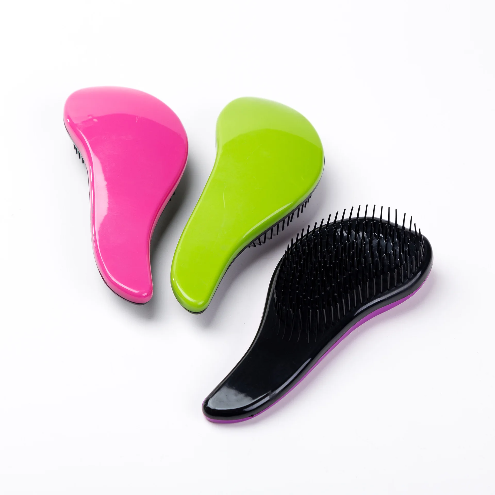 

Professional Magic Hair Brush Comb 8 Color Straightening Detangling Combs with Plastic Salon Styling Useful Tool Hot Hairbrush