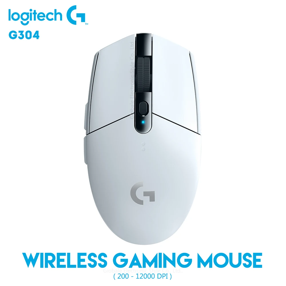 Оригинальная Беспроводная игровая мышь Logitech G304 LIGHTSPEED 12000 точек/дюйм регулируемая