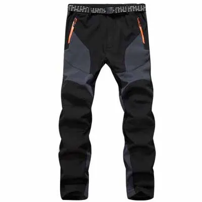 Pantalones de senderismo a prueba de viento invierno impermeables térmicos Softshell pantalones cálidos de lana para esquí al aire libre Camping Trekking Pantalones Pantalones de senderismo a prueba de viento invierno impermeables térmicos Softshell pantalones cálidos de lana para esquí al aire libre Camping Trekking Pantalones