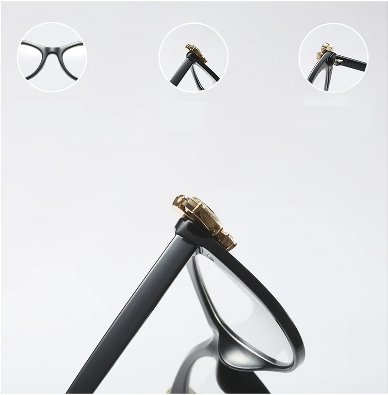 luxury rhinestone cat eye glasses women 2019 detail (2)