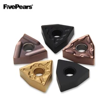 FivePears 10pcs WNMG080404/08/12 MS KM TM Carbide Inserts External Turning Tool CNC Lathe Tools FivePears 10pcs WNMG080404/08/12 MS KM TM Carbide Inserts External Turning Tool CNC Lathe Tools