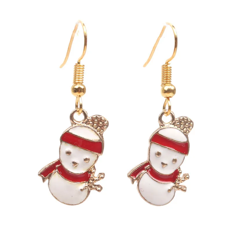 new arrival pop Christmas earrings sieraden ohrringe bijoux pendientes hombre boucle d oreille snowflake piercing oorbellen | Украшения и