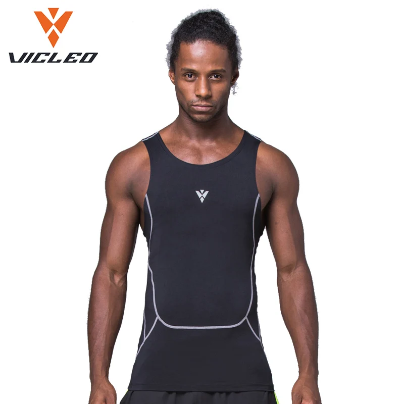 VICLEO Breathable Running Vests Quick Dry Tank Top Fitness Gym Sleeveless T Shirt Workout