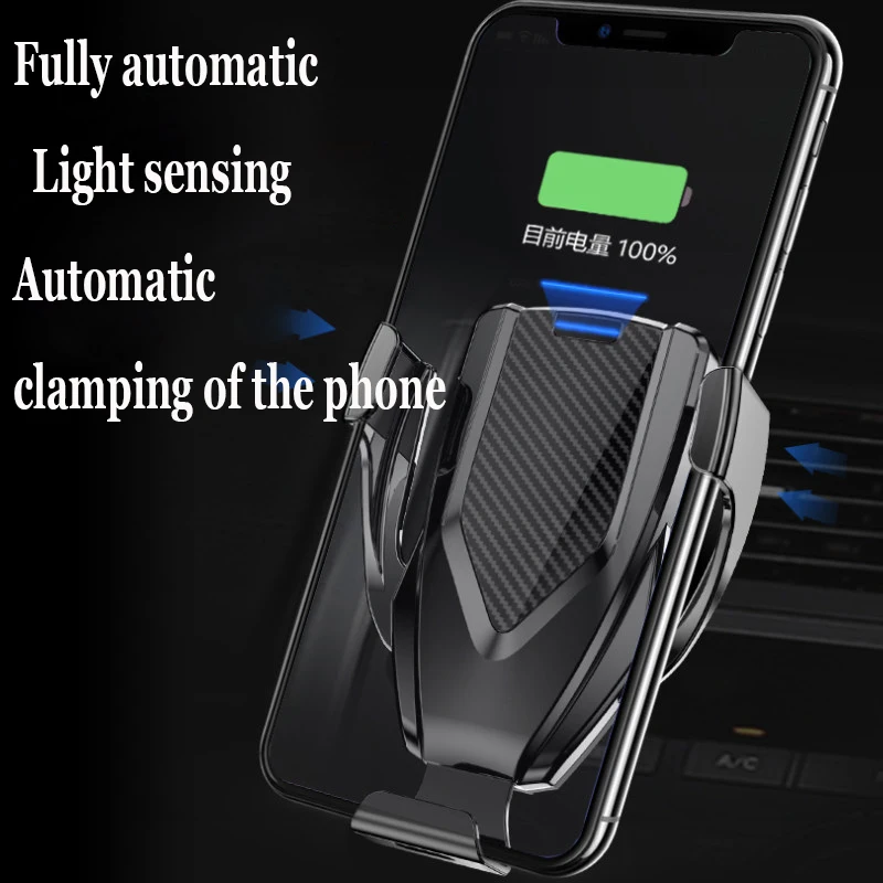 

M8 light sense 10W Fast Charger 3.0 for iPhone 8 X XR X10 Car Charger for Samsung S8 S9 S10 Plus Xiaomi Huawei Wireless Charger