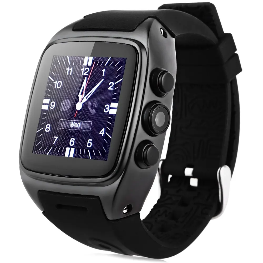 

GPS Smart Watch 3.0MP Camera Mobile 3G Network  Android 3G Smartwatch MTK6572 Dual Core 1.0GHz IP67 Waterproof WiFi  Wristwatch
