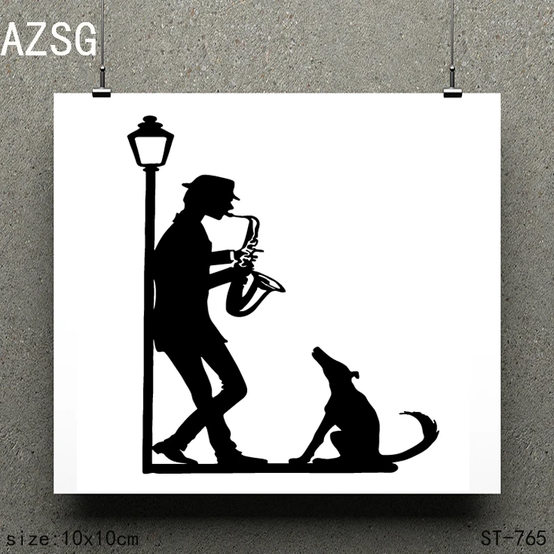 

AZSG Wandering music Clear Stamps/seal for DIY Scrapbooking/Card Making/Photo Album Decoration Supplies