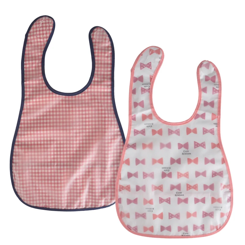 2 PcsLot 100%Cotton Baby Bib Infant Saliva Towels Baby Waterproof Bibs Newborn Wear Cartoon Accessories Baby Girls'&Boys' bibs  (1)