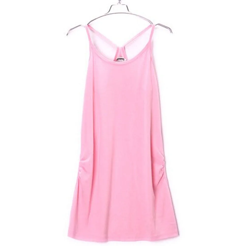 Женская майка на бретельках однотонная для беременных Повседневный топик лето