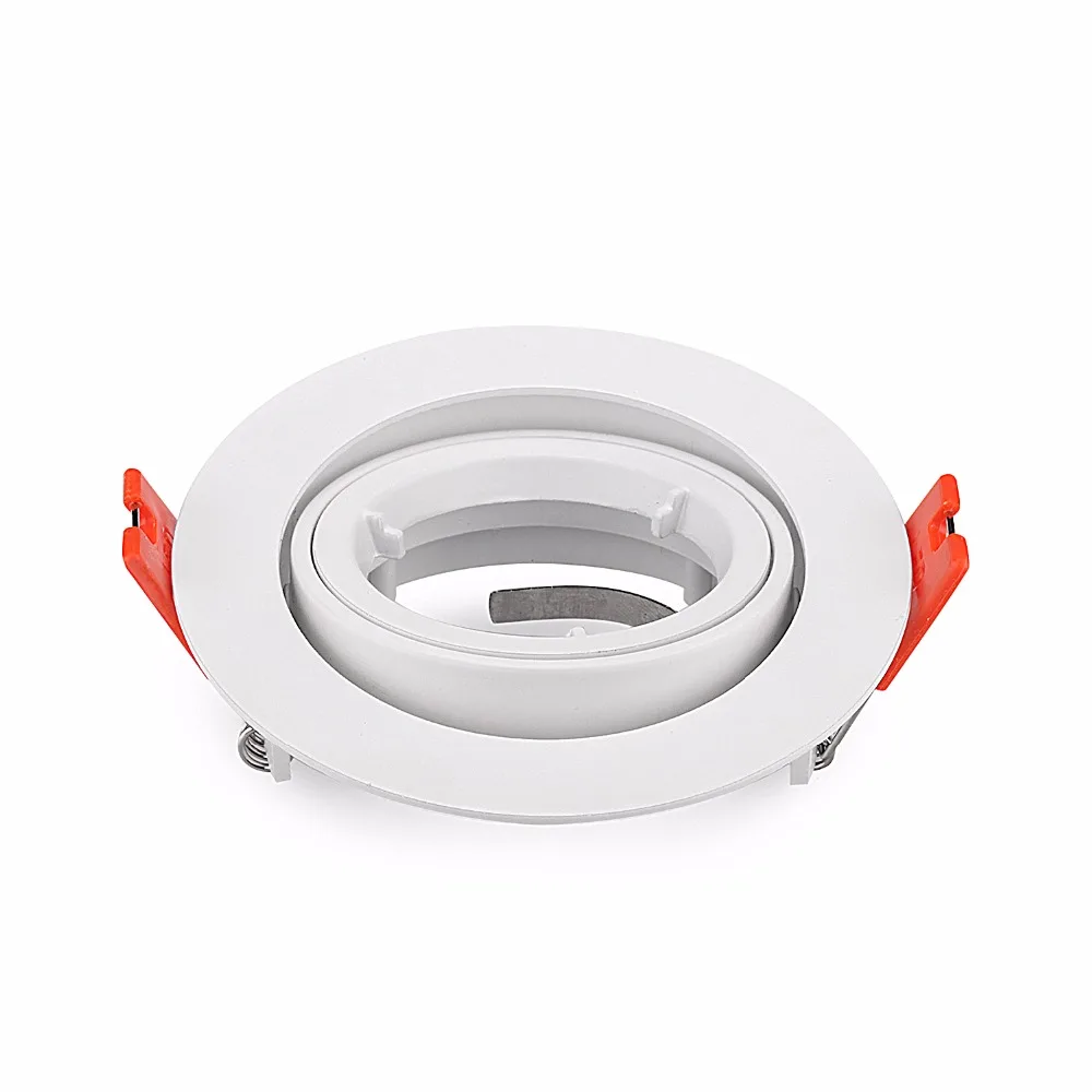 Бесплатная доставка 2 шт. встроенный GU10 / MR16 Точечный светильник рама