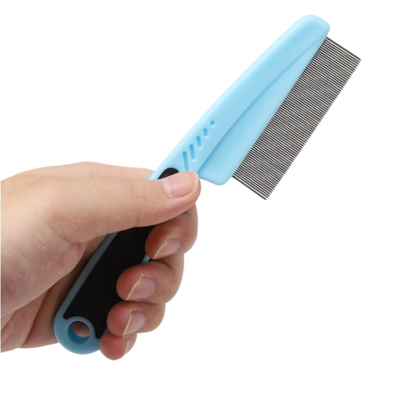 1 шт. новая упаковка кошечка Груминг для собачьей шерсти расческа fla Shedding щетка щенок собака из нержавеющей шерсти расчески средства по уходу за животными