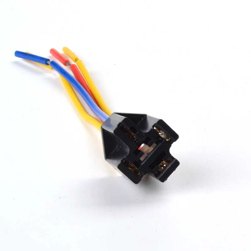 10 компл. JD1914 JD1912 автомобильное реле 12 В 40A 5Pin 4Pin DC AMP SPDT реле+ практичная розетка автомобильный стартер авто реле универсальное
