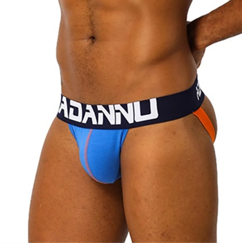 Men's Fashion Splicing Soft Briefs Underpants Knickers Shorts Sexy Underwear 701