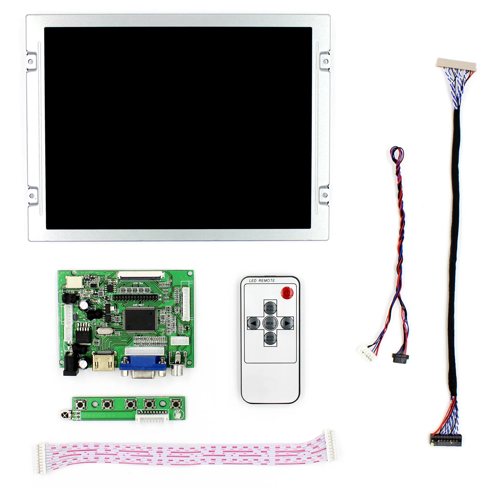 HDMI VGA + 2AV ЖК дисплей плате контроллера VS-TY2662-V1 работать с 8,4 "800X600 экран AA084SC01