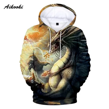 

Dungeons And Dragons Boys/girls 3D Hoodies Sweatshirt long sleeve Spring Autumn 3D Coat Pullovers youth Long Sleeve cool Hoodie