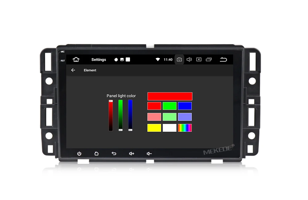 HD " 4 Гб+ 32 ГБ 2Din Android 9,0 8 Core для chevrolet traverse Tahoe Suburban GMC FM gps навигация микрофон Мультимедийный Плеер