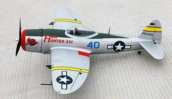 

Dynam 1220MM P47D Thunderbolt RC RTF Propeller Plane W/ Motor ESC Servos Battery TH03659