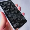 Japanese Series Nail Stamping Template Warrior Geisha Lantern Images Printing Art Plates Stencil for Hand Nails Decoration C30 4