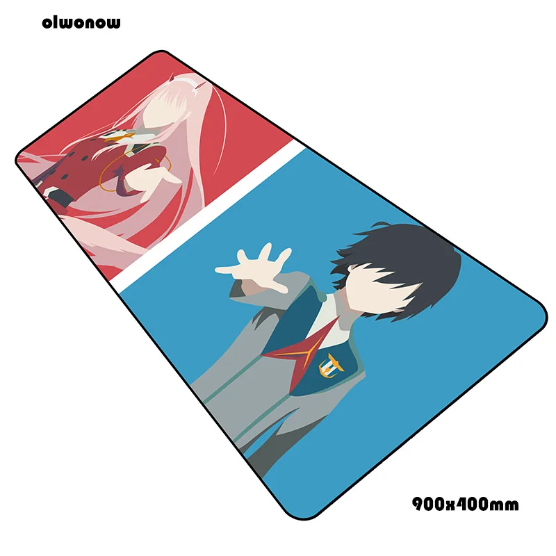 Коврик для мыши darling in the franxx padmouse 900x400x3 мм, игровой коврик для мыши, классный коврик для мыши, игровой стол, восхитительный коврик для мыши, ПК - Цвет: Size 900x400x3mm